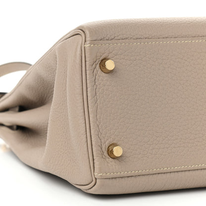Hermes Togo Kelly Retourne 32 Gris Tourterelle 9 of 11