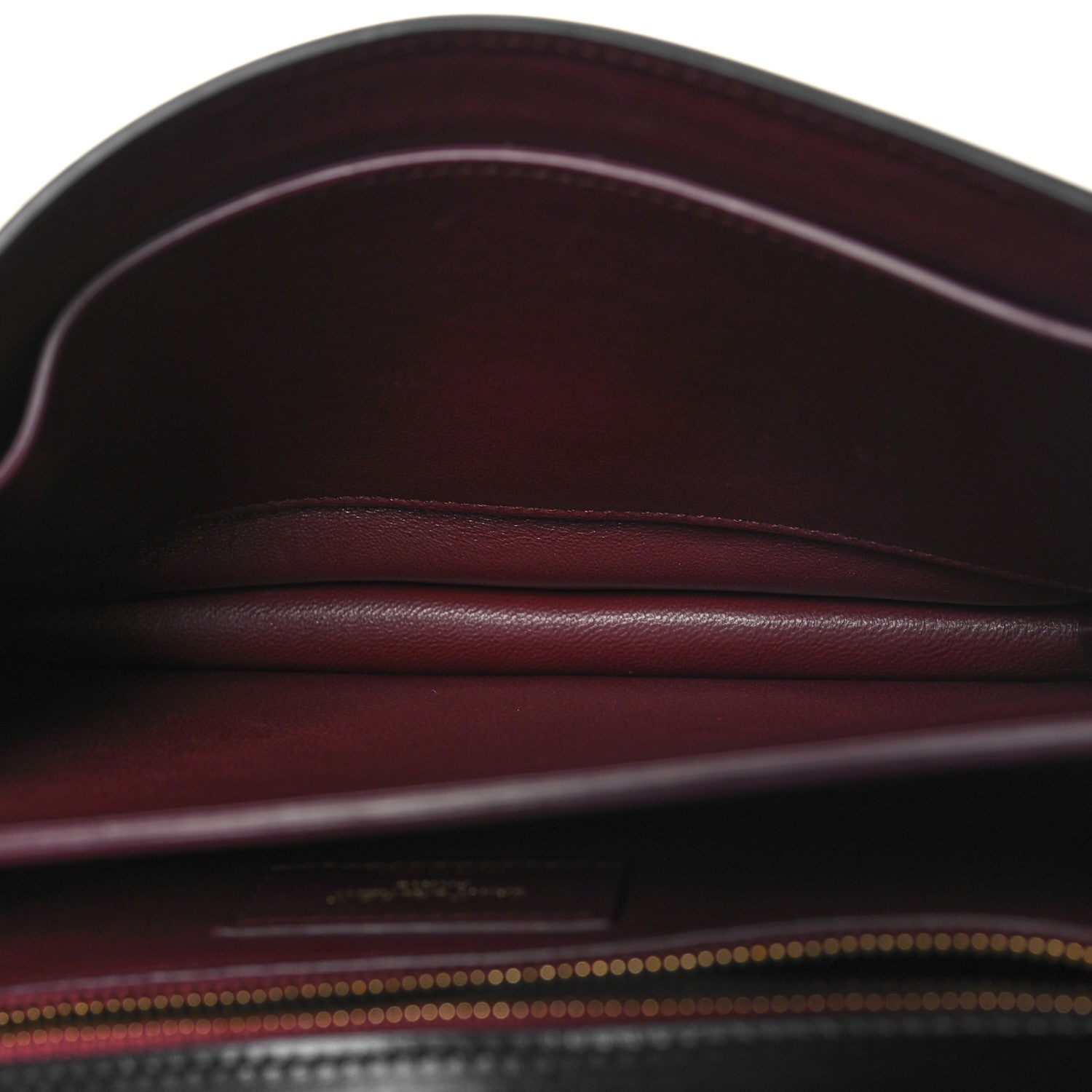 Saint Laurent Smooth Calfskin Monogram Cassandra Clasp Bag Black 6 of 13