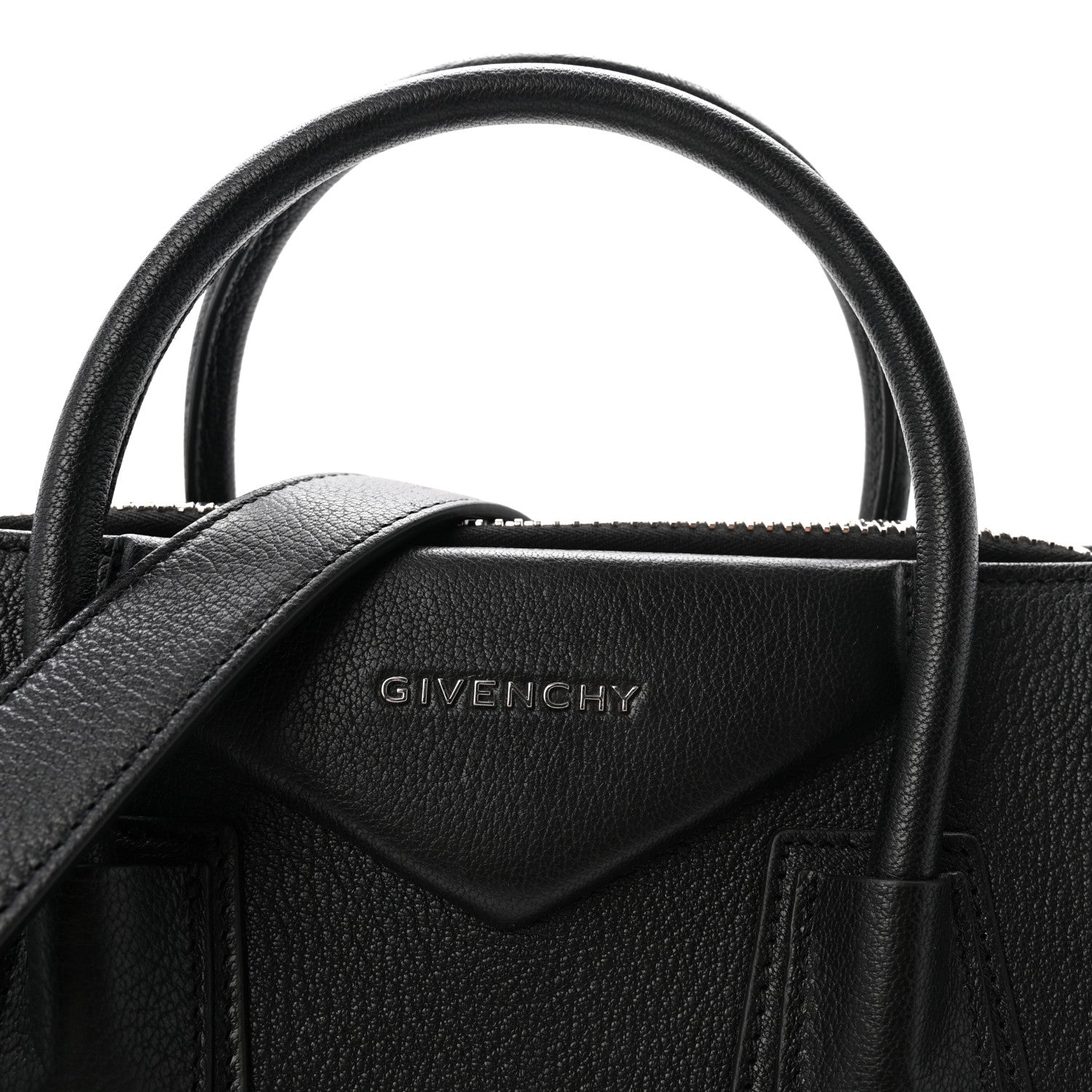 Givenchy Sugar Goatskin Medium Antigona Black 8 of 10