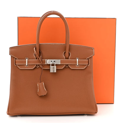 Hermes Togo Birkin 30 Gold 12 of 12