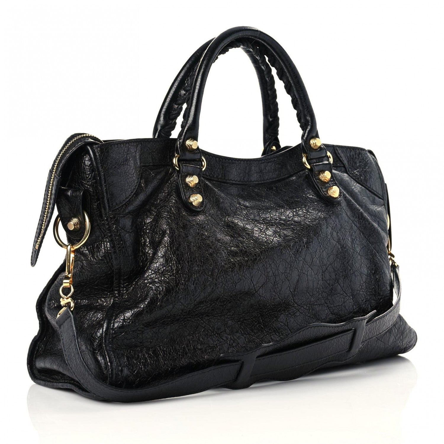 Balenciaga Agneau Giant 12 Gold Hardware City Black 3 of 14
