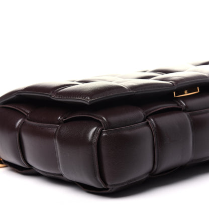 Bottega Veneta Lambskin Maxi Intreccio Padded Chain Cassette Crossbody Bag Black 6 of 9