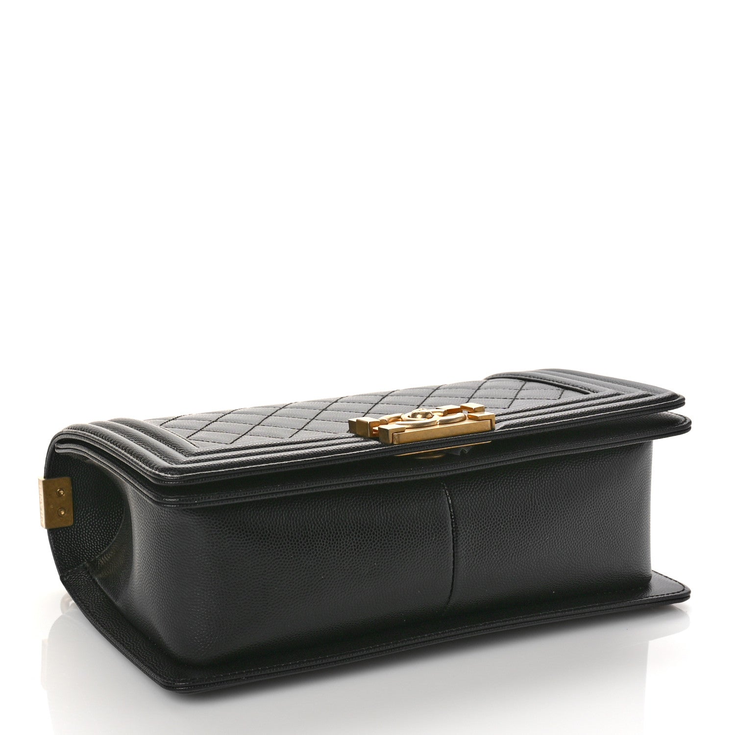 Chanel Caviar Quilted Medium Boy Flap Black 4 of 9