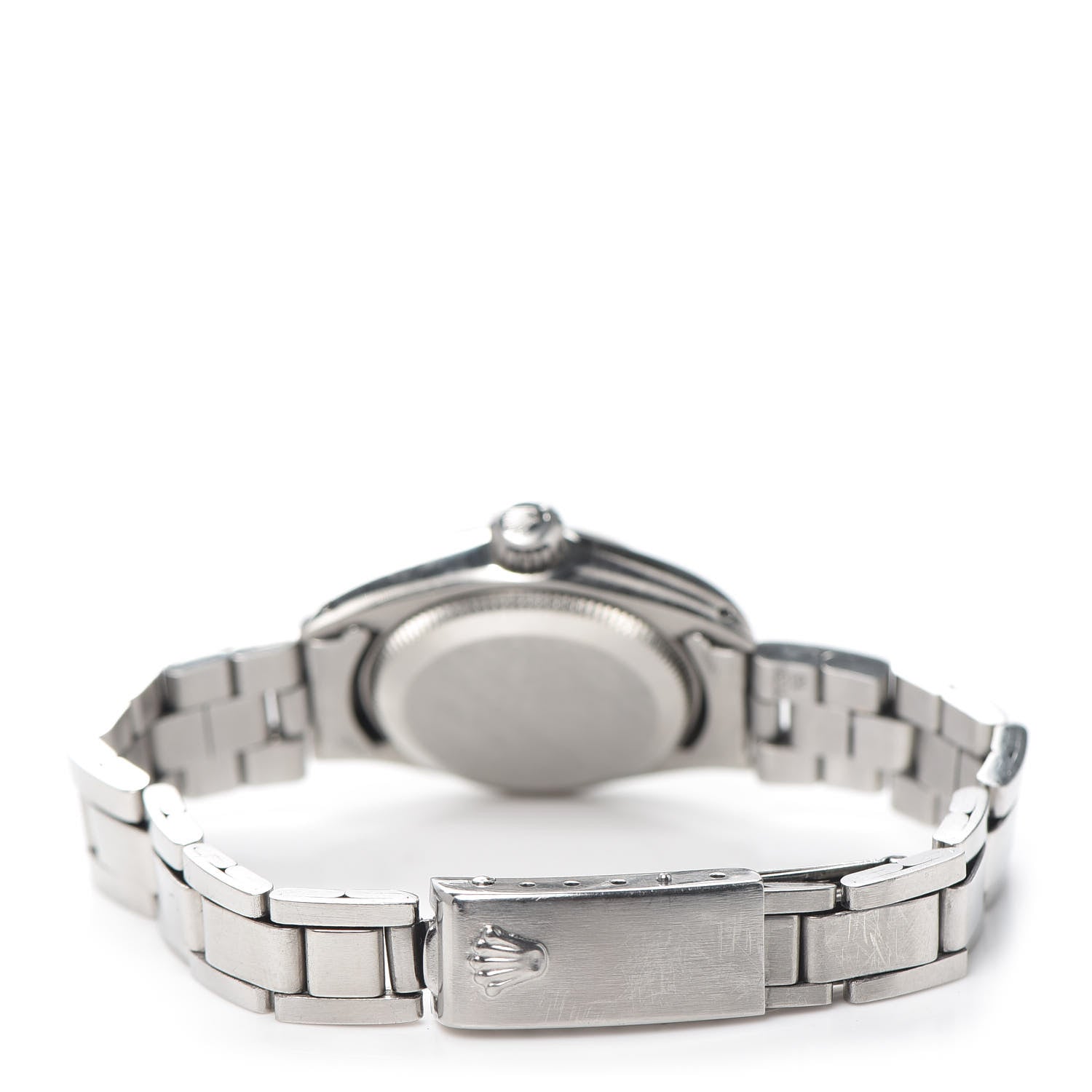 Rolex Stainless Steel 24mm Oyster Perpetual Watch White 6718 3 of 5