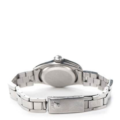 Rolex Stainless Steel 24mm Oyster Perpetual Watch White 6718 3 of 5
