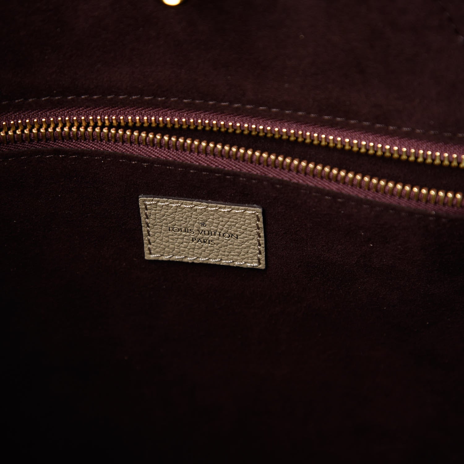 Louis Vuitton Empreinte Monogram Giant Neverfull MM Tourterelle 8 of 10