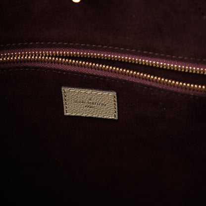 Louis Vuitton Empreinte Monogram Giant Neverfull MM Tourterelle 8 of 10