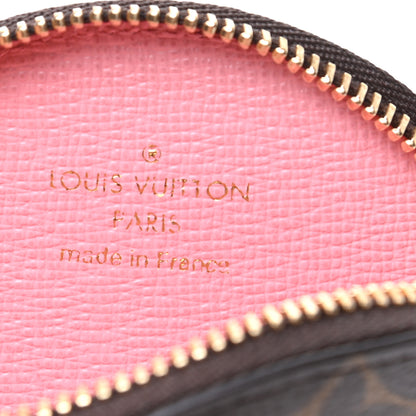Louis Vuitton Monogram 2020 Christmas Animation Swing Ride Round Coin Purse Pink Poppy 6 of 7