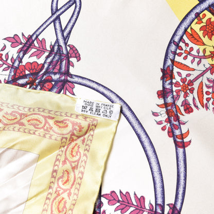 Hermes Silk Coup de Fouet Au Bloc Scarf 140 3 of 4