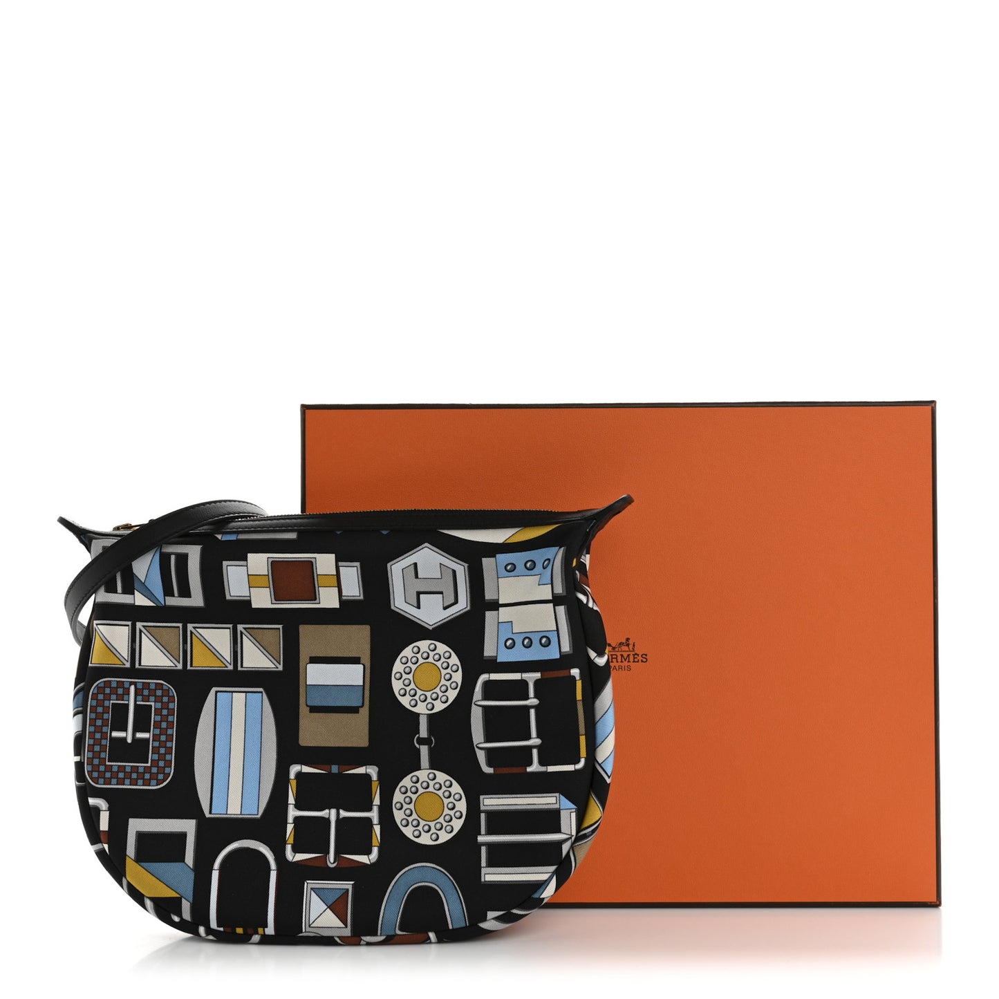 Silk Sursoie To Go Pouch Bleu Marine Craie Black
