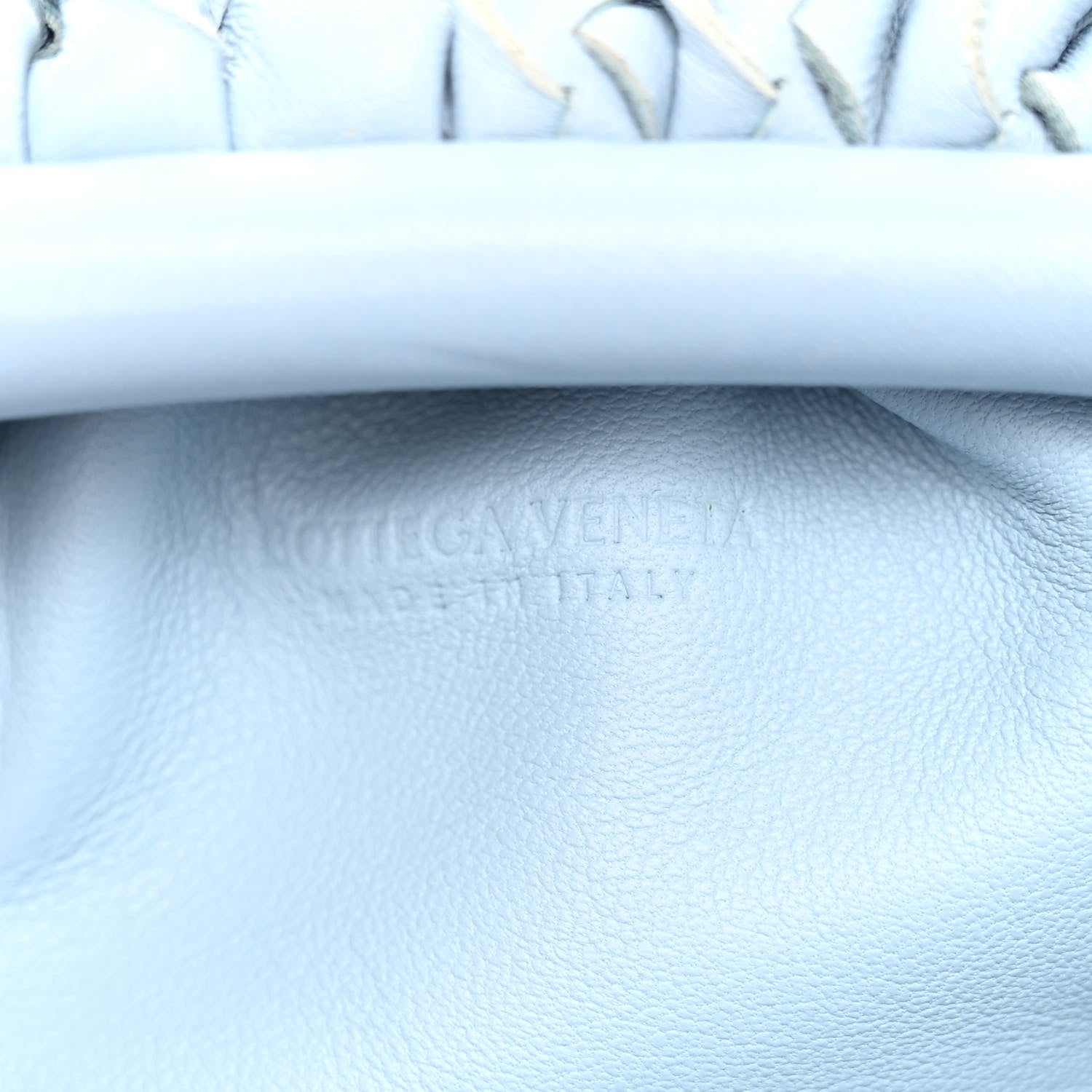 Bottega Veneta Nappa Intrecciato The Mini Pouch Ice 6 of 9