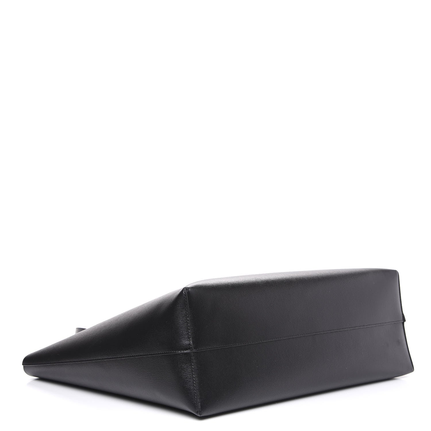 Tom Ford Grained Calfskin Large T Tote Black 3 of 8