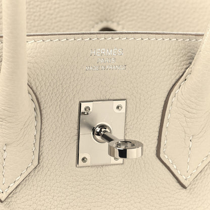 Hermes Togo Birkin 25 Craie 6 of 13