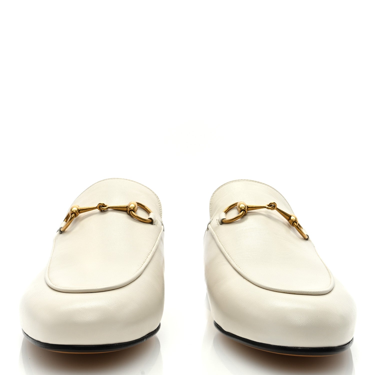 Gucci Malaga Kid Womens Princetown Slippers 40 Mystic White 3 of 8
