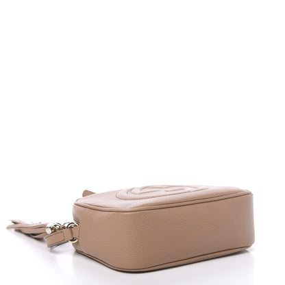 Gucci Pebbled Calfskin Small Soho Disco Bag Camelia 4 of 11