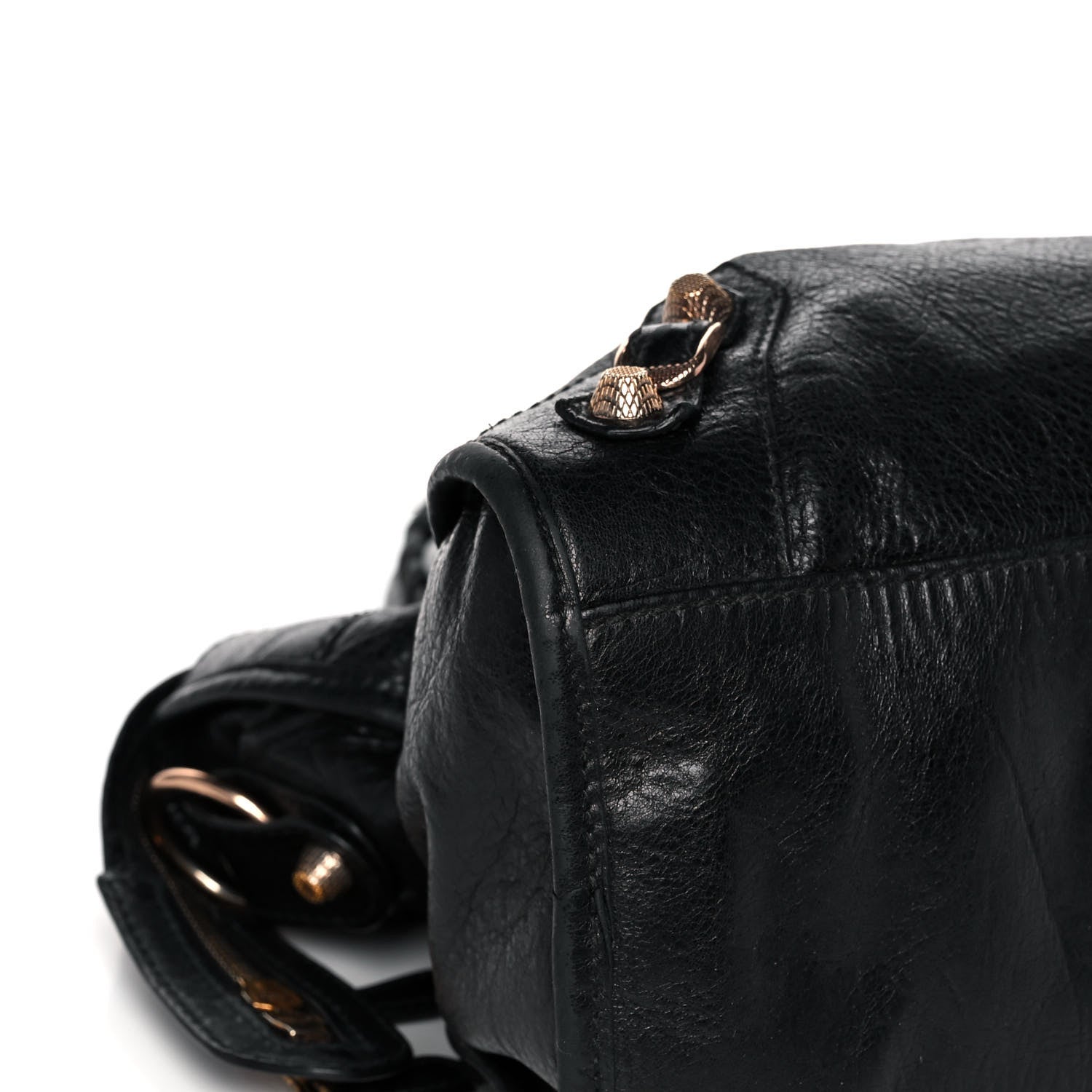 Balenciaga Agneau Giant 12 Rose Gold Hardware City Black 8 of 15