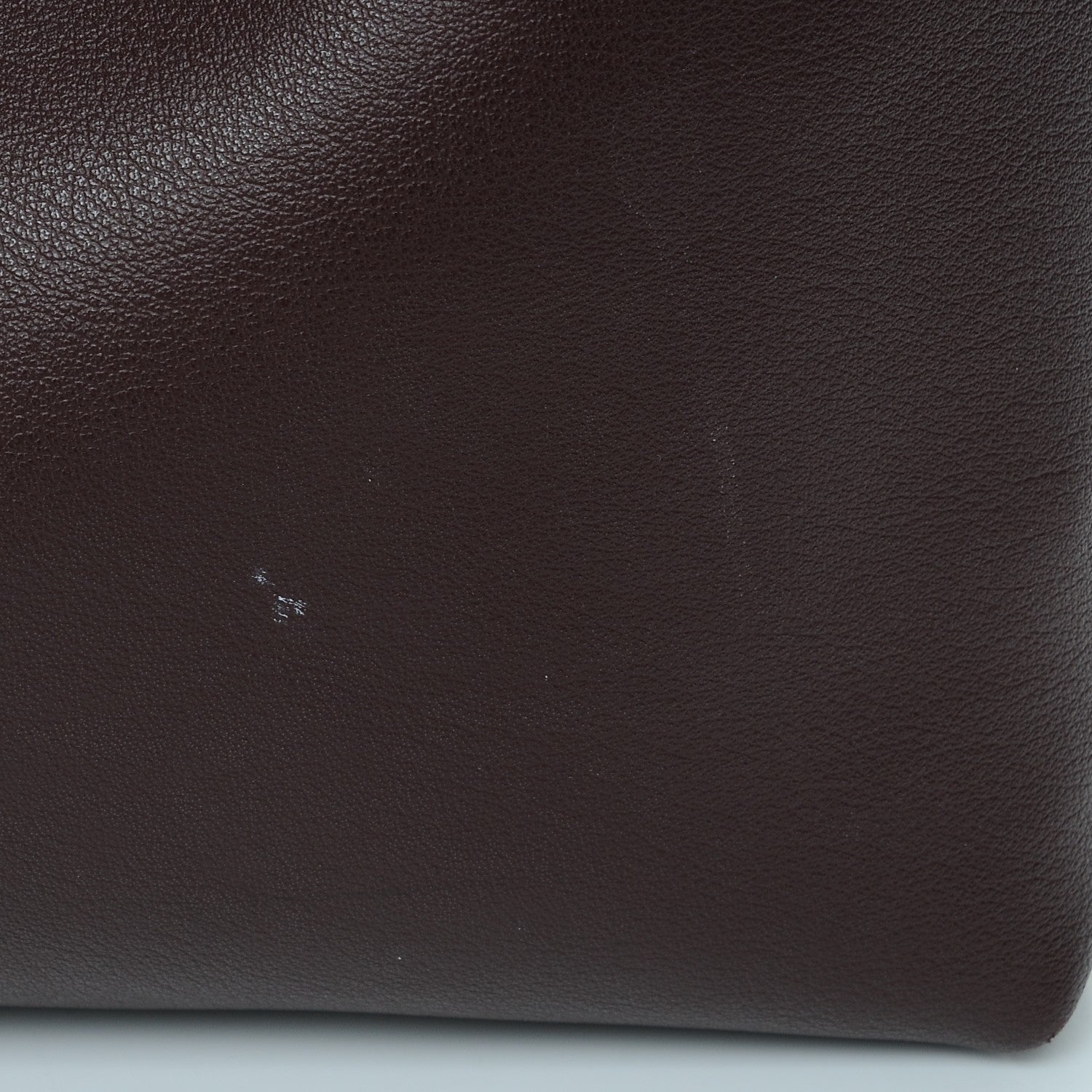 Saint Laurent Calfskin Large Shopping Tote Bordeaux 9 of 9