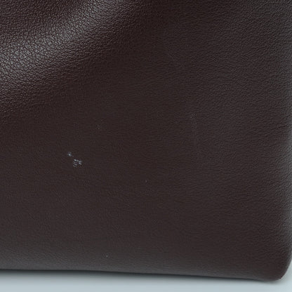Saint Laurent Calfskin Large Shopping Tote Bordeaux 9 of 9