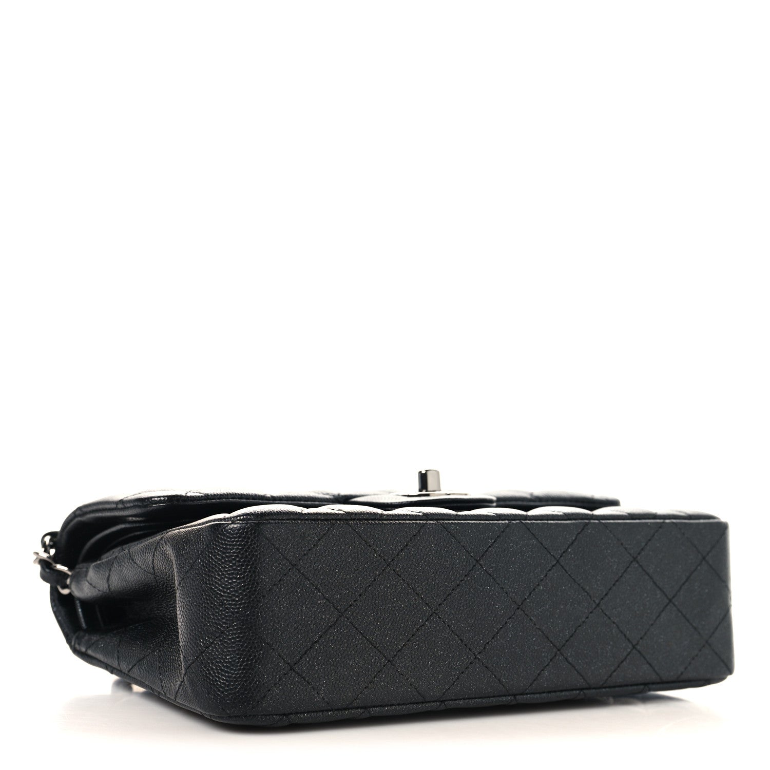 Chanel Iridescent Caviar Quilted Small Double Flap Black 4 of 10