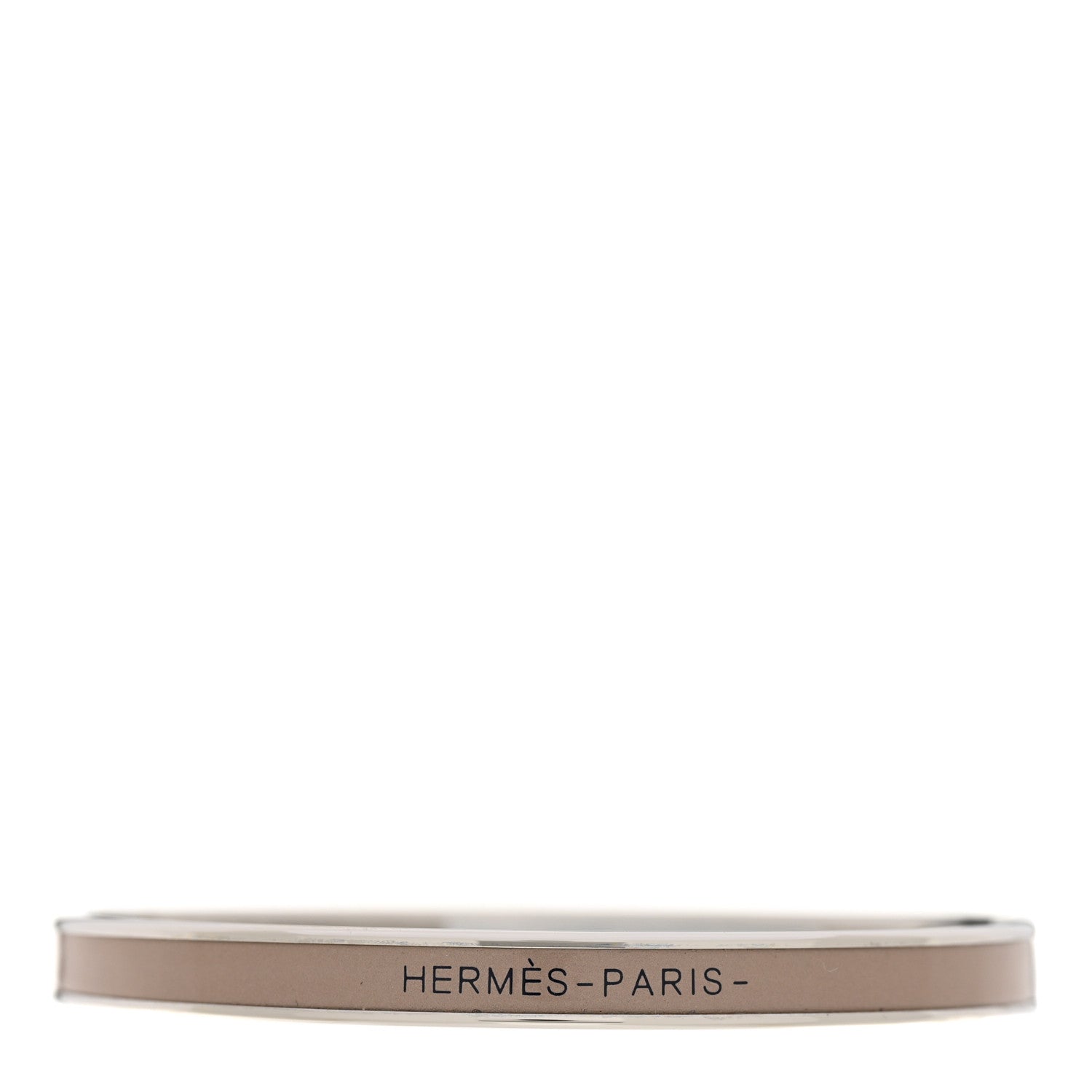 Hermes Enamel Uni Bangle 70 Marron Glace 1 of 6