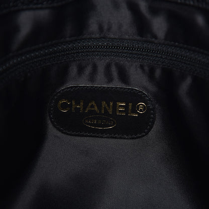 Chanel Caviar Large CC Shoulder Bag Black 6 of 9