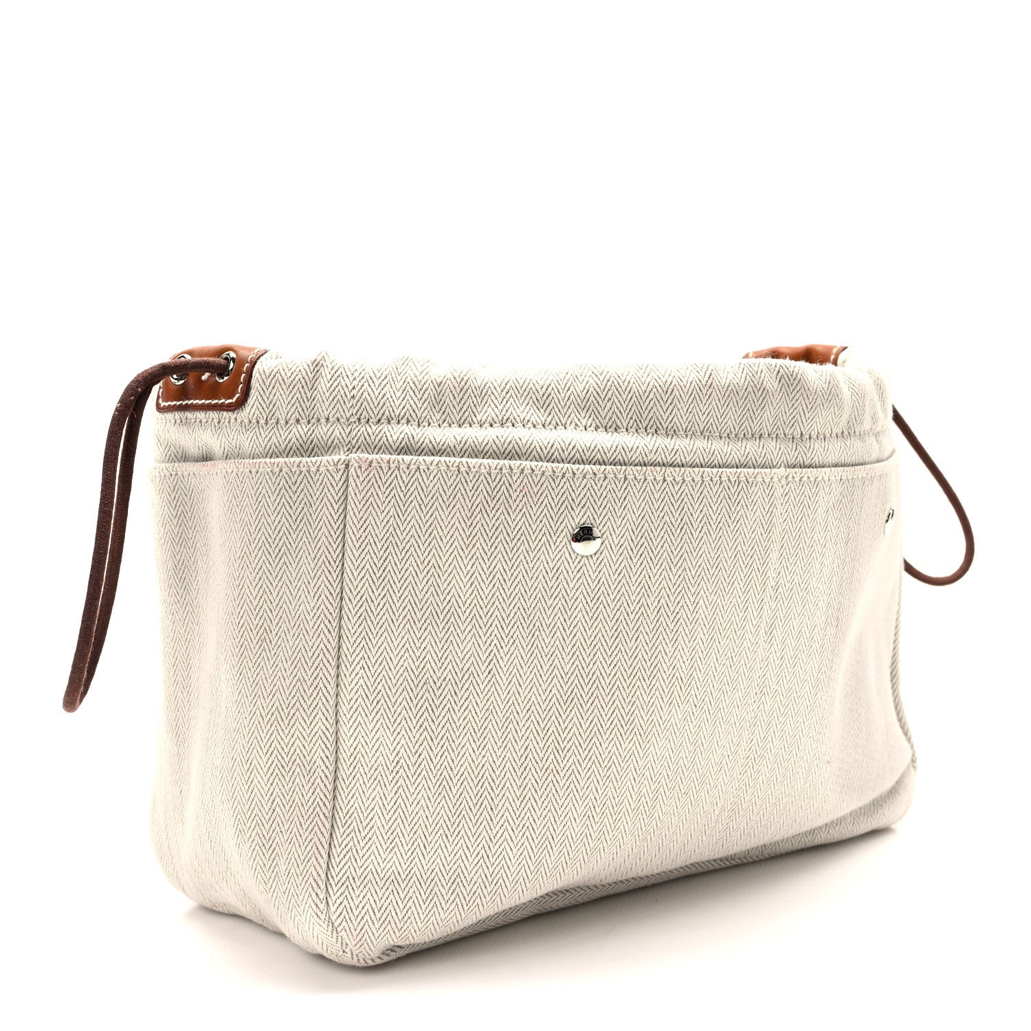 Hermes Canvas Barenia Fourbi 25 MM Bag Insert Natural Fauve 3 of 15