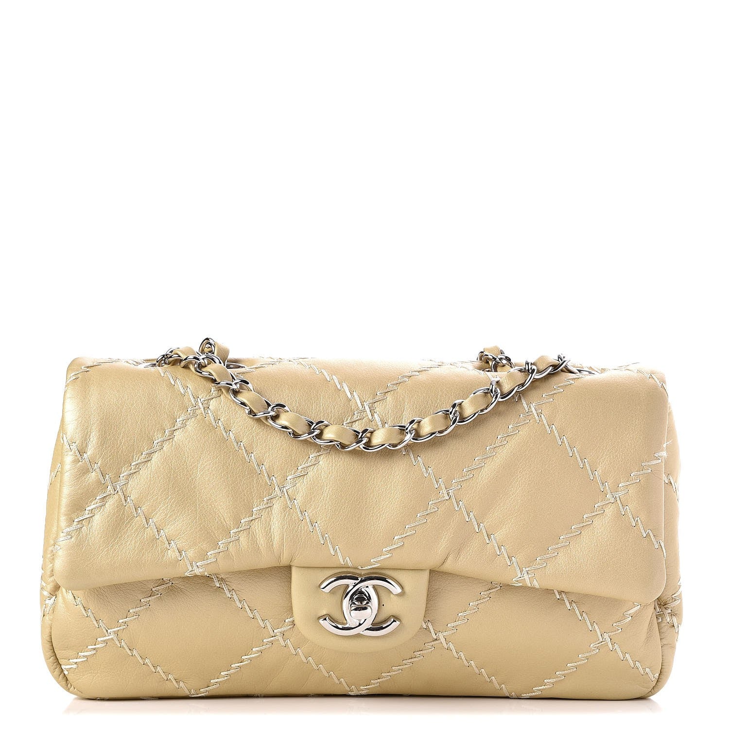 Chanel Calfskin Ultimate Stitch Flap Gold 1 of 8