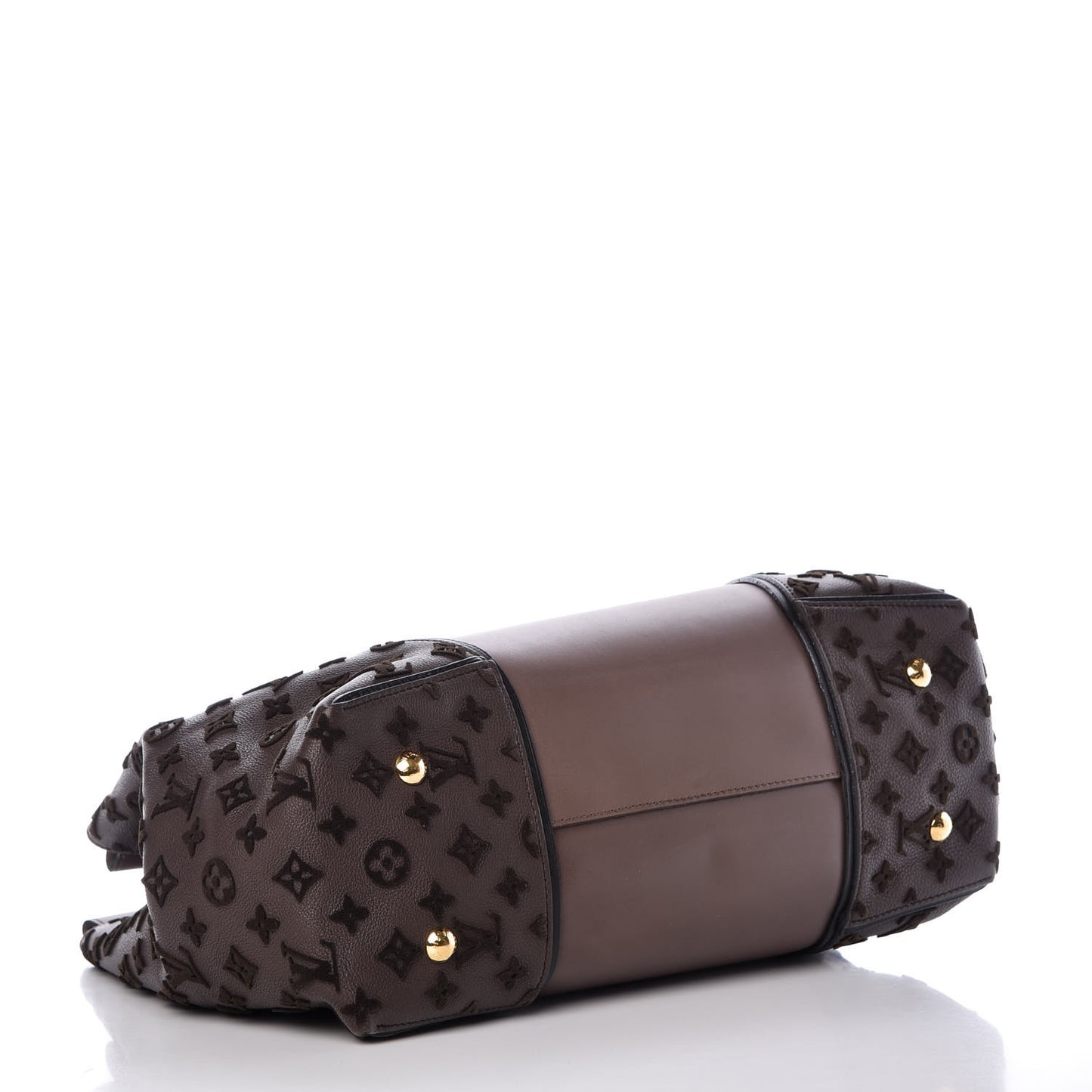 Cuir Orfevre Veau Cachemire Tote W GM Gris