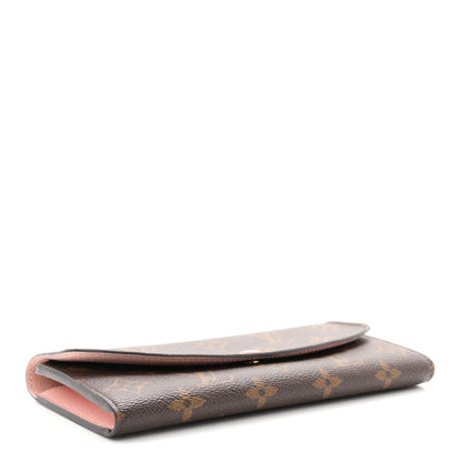 Louis Vuitton Monogram Emilie Wallet Rose Ballerine 4 of 7