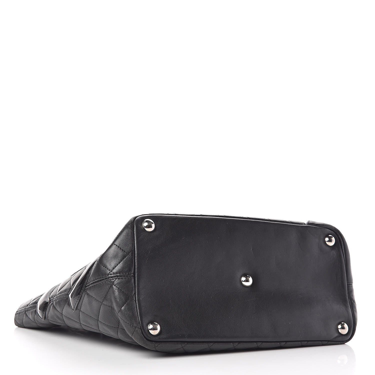 Chanel Calfskin Quilted Large Cambon Tote Black 4 of 13