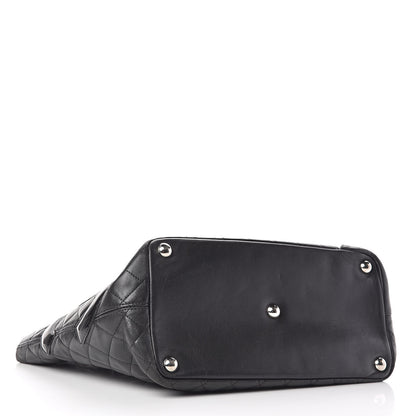 Chanel Calfskin Quilted Large Cambon Tote Black 4 of 13