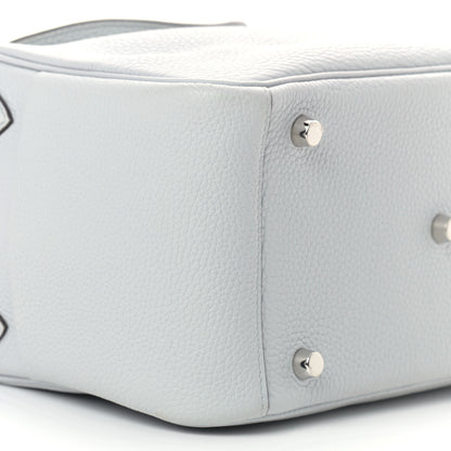 Hermes Taurillon Clemence Lindy 26 Bleu Pale 8 of 9