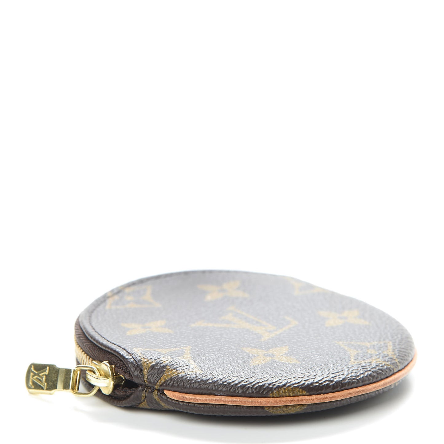 Monogram Round Coin Purse