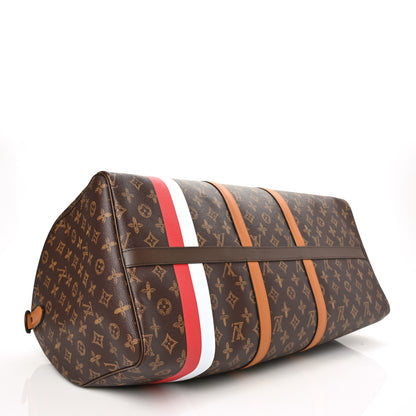 Louis Vuitton Monogram L’Œi N°7 Keepall Bandouliere 55 3 of 5
