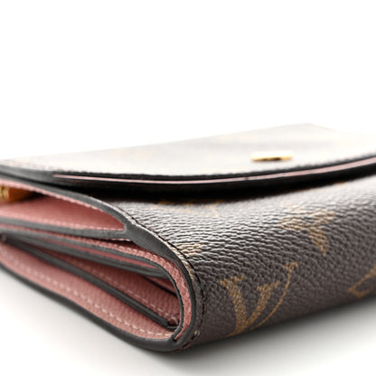 Louis Vuitton Monogram Ariane Compact Wallet Rose Ballerine 9 of 11