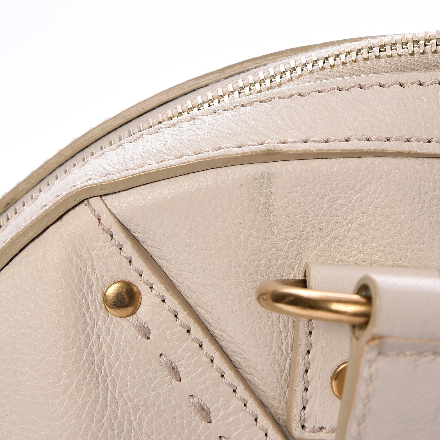 Saint Laurent Calfskin Medium Muse Ivory 8 of 9