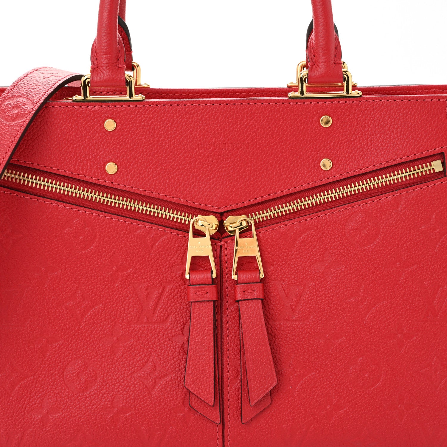 Louis Vuitton Empreinte Sully PM Scarlet 8 of 10