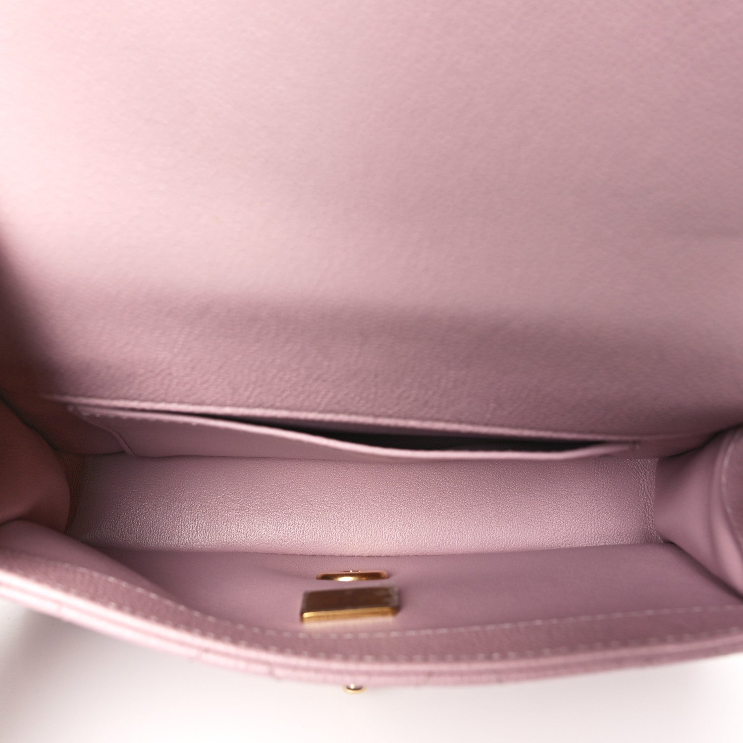 Chanel Caviar Quilted Mini Rectangular Sweetheart Flap Lilac 5 of 11
