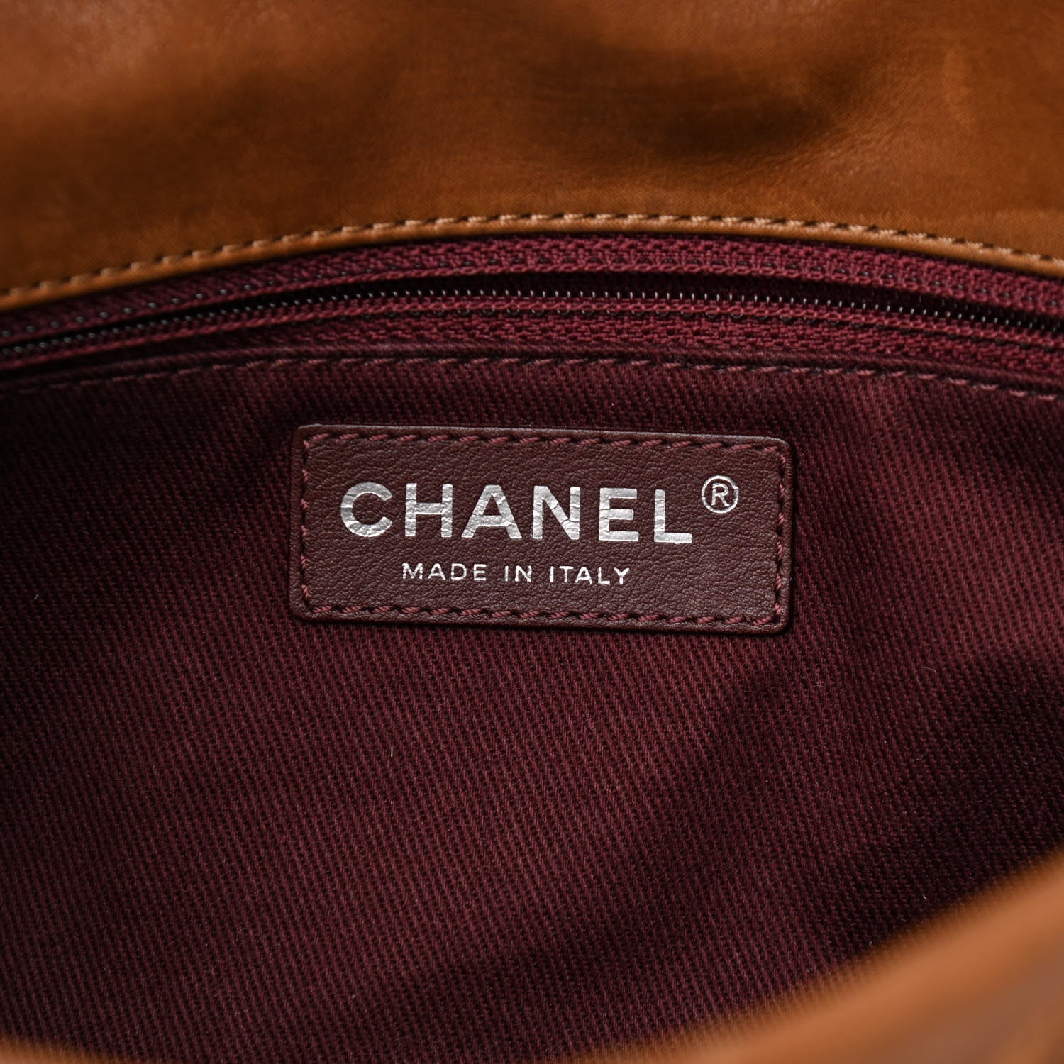 Chanel Iridescent Calfskin Medium In The Mix Flap Light Brown 5 of 12
