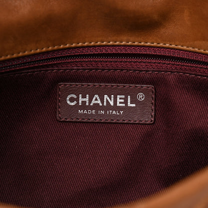 Chanel Iridescent Calfskin Medium In The Mix Flap Light Brown 5 of 12