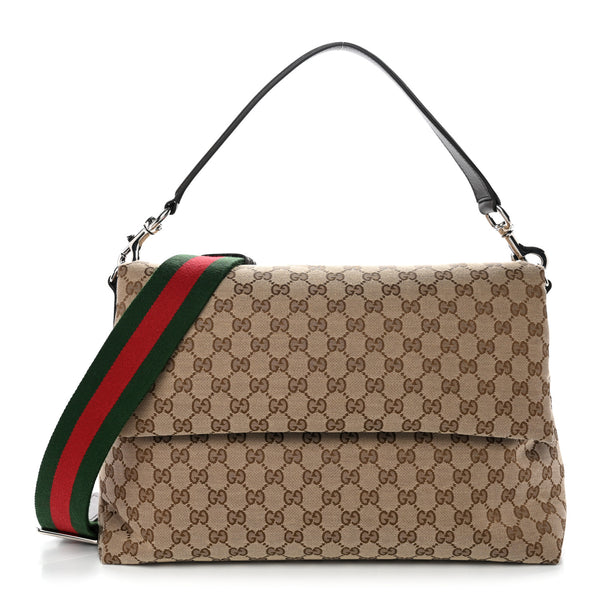 GUCCI GGパターン ボディバッグ ブラウン Gucci GG Monogram Large Crossbody Bag Dark Brown 1843445