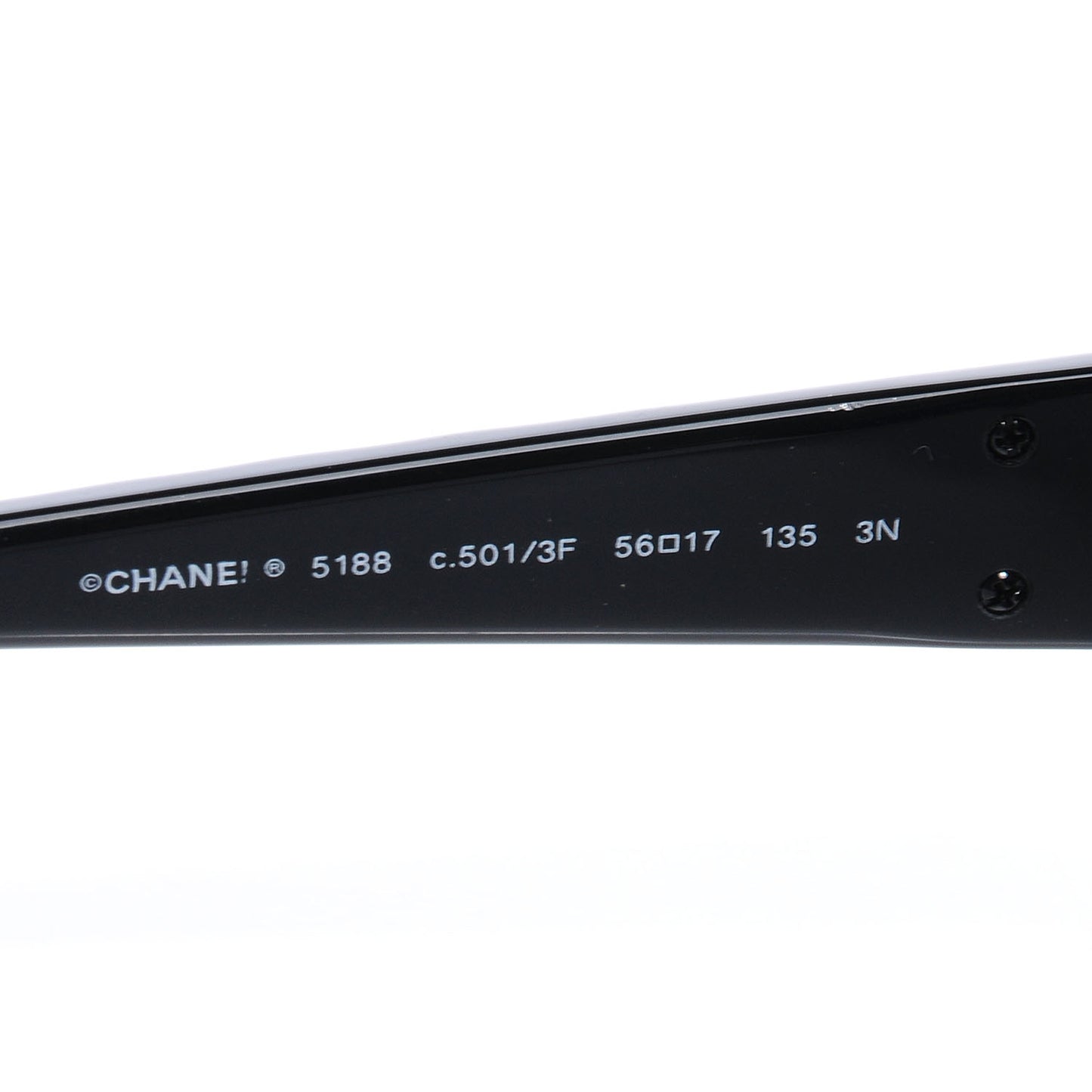 Quilted CC Sunglasses 5188 Black