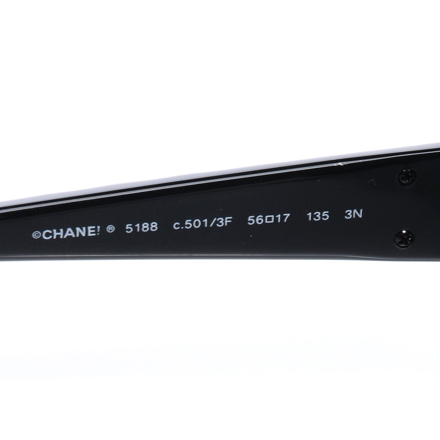 Chanel Quilted CC Sunglasses 5188 Black 4 of 5