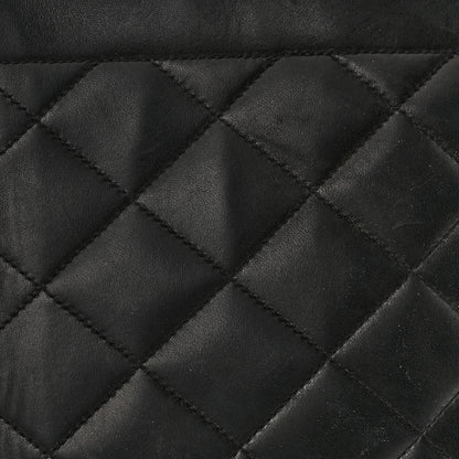 Chanel Lambskin Quilted Medium Single Flap Black 13 of 13