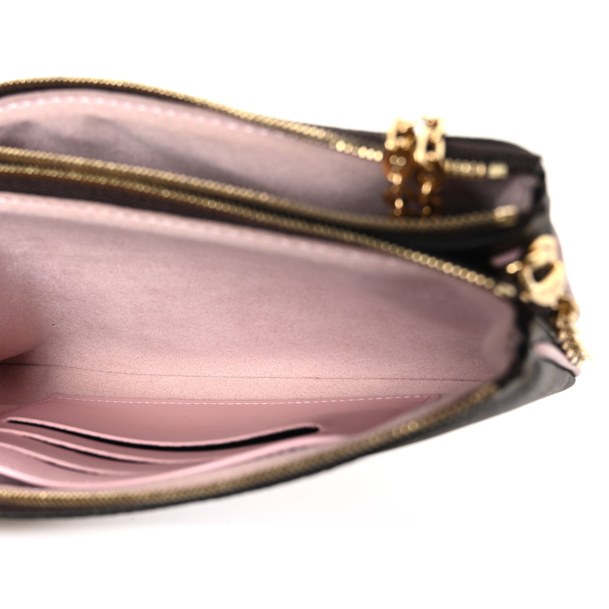 Monogram World Tour Double Zip Pochette