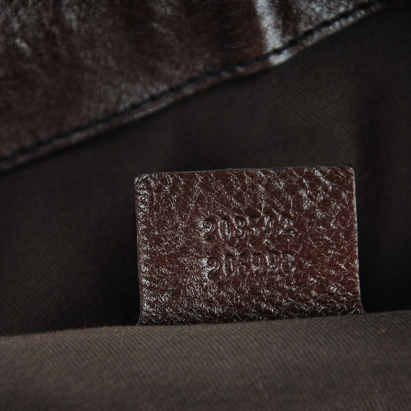 Monogram Large Jockey Hobo Dark Brown