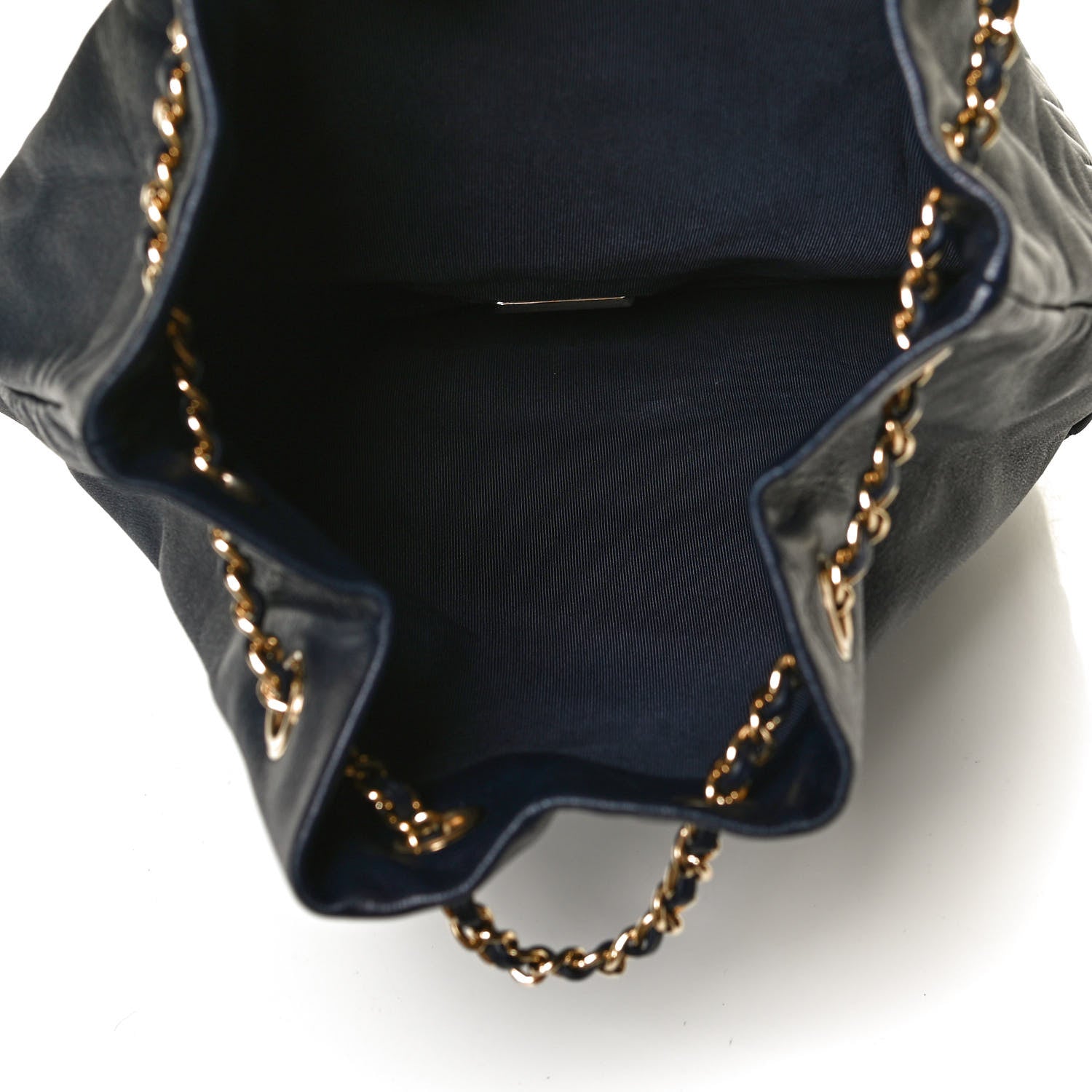 Chanel Lambskin Quilted Large In Seoul Backpack Navy 4 of 9