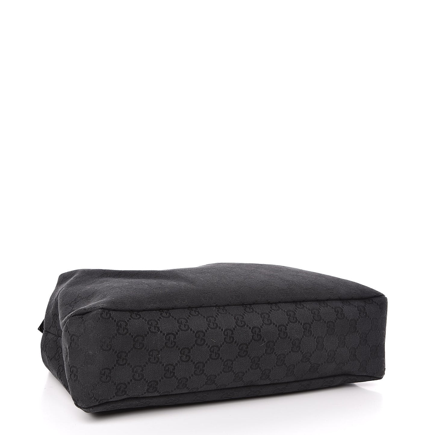 Monogram Medium Horsebit Chain Hobo Black