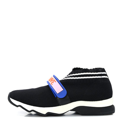 Fendi Stretch Yarn Stiff Band Rockoko Sneakers 36 Black Multicolor 1 of 7