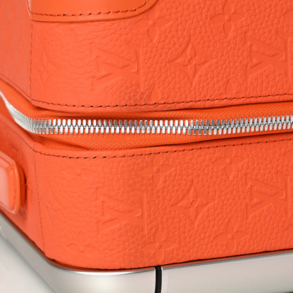 Louis Vuitton Taurillon Horizon 55 Orange 6 of 8